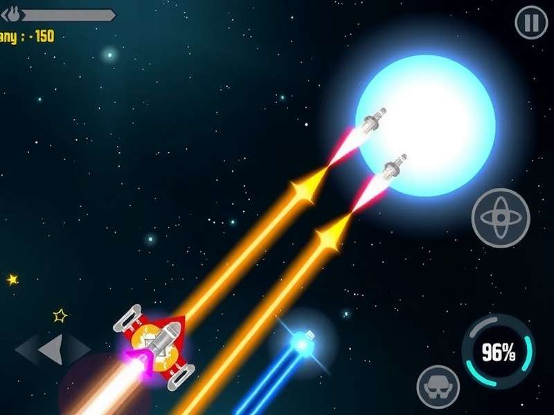 Saffron Star Trekker Game Screenshot